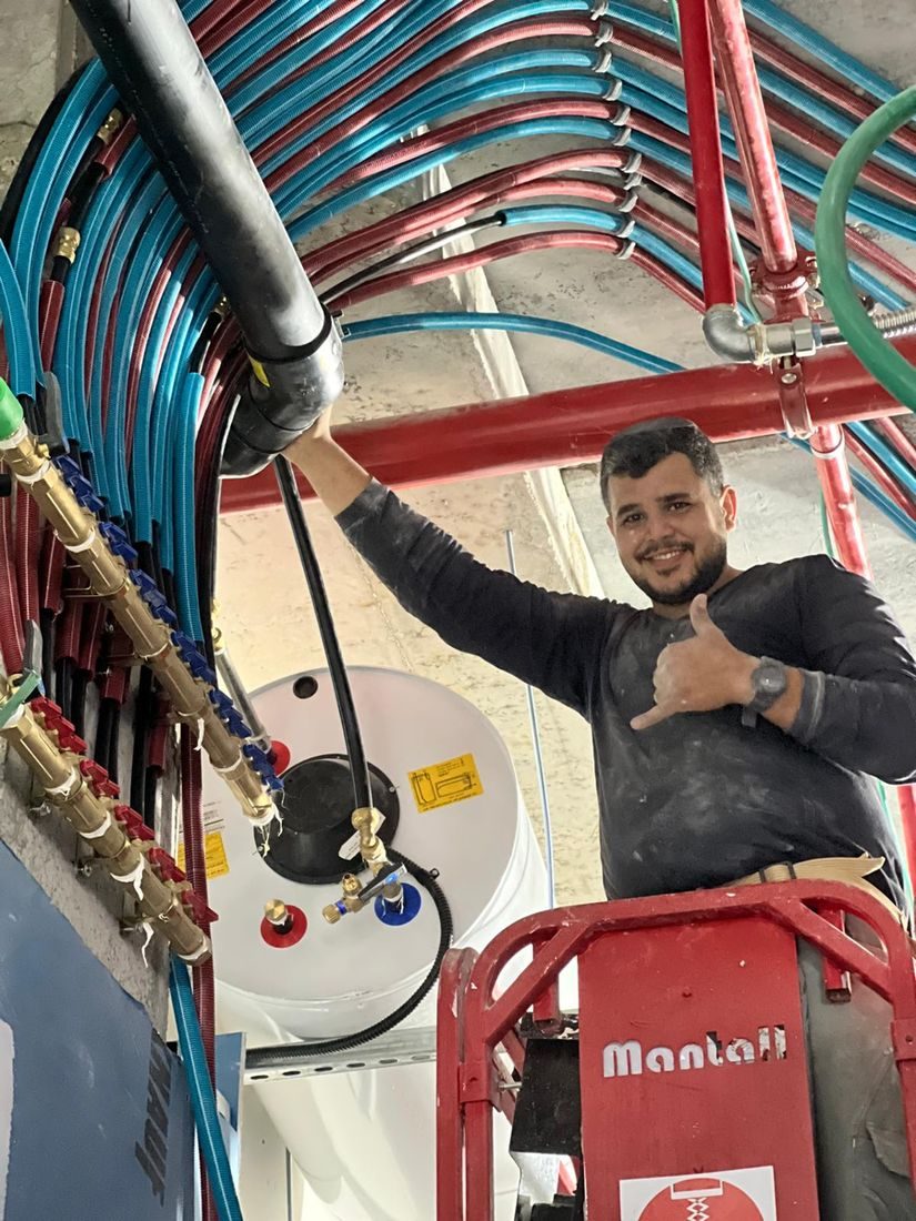 מיכאל ממן בשטח